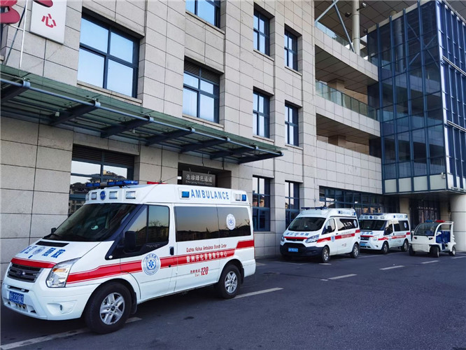 蒙山救护车出租服务案例4