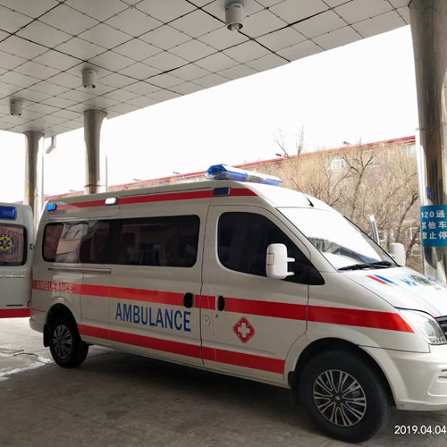 蒙山救护车出租服务案例2
