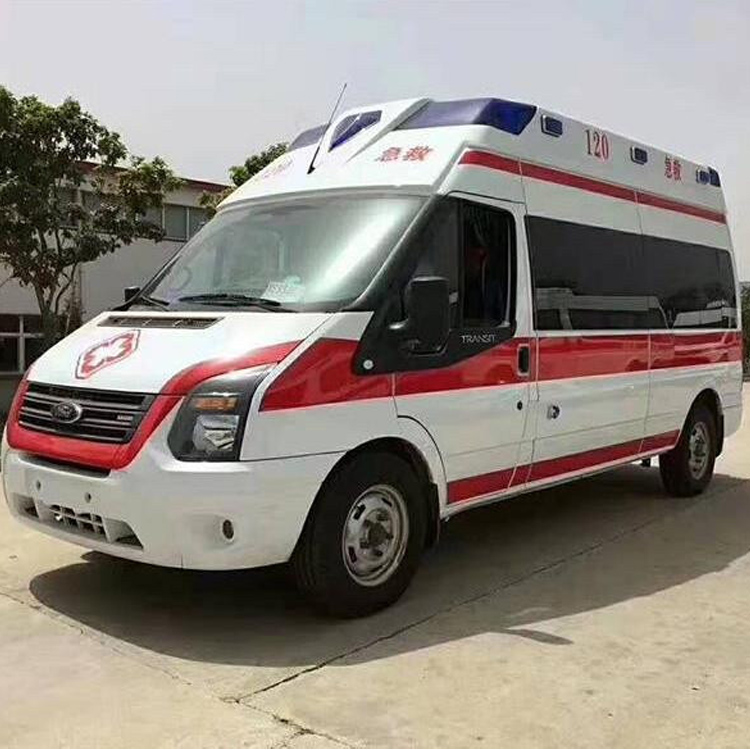 蒙山救护车出租服务案例5